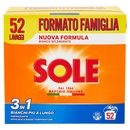 Sole Polvere lavatrice Bianco Splendente 52 lavaggi 2,6 kg